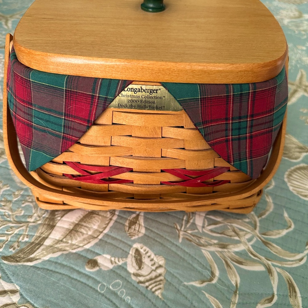Longaberger Christmas Collection 2000 Basket